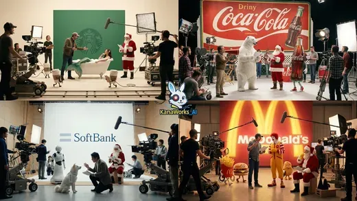 Commercial Advertising Filming Set