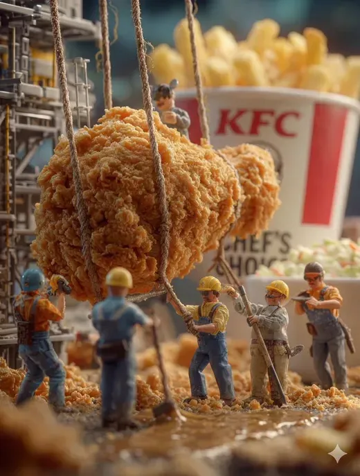 Miniature World and Macro Food