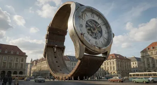 Ordinary Object Transformed into Gigantic Monument