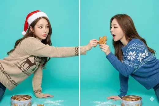 Christmas Special - Christmas Gingerbread Cross-Frame Feeding