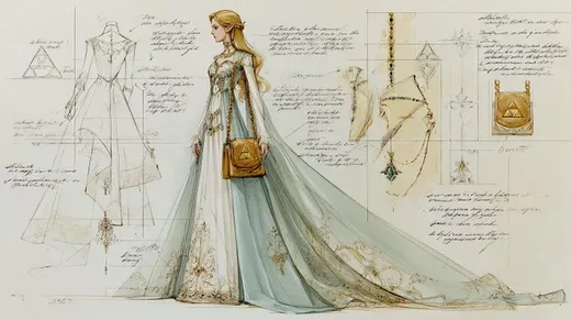 Fashion Designer Sketching Based on Character