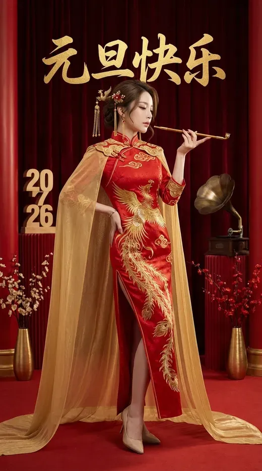 New Year Special - Retro Cheongsam Socialite Style