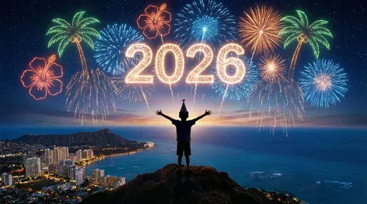 Watching Fireworks from the Summit