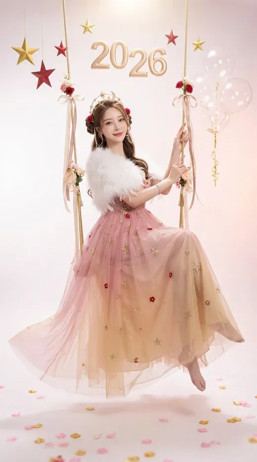 New Year Special - Pink Swing Fairytale Style