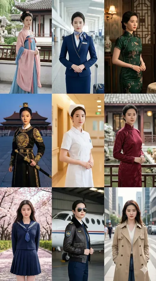 9 Clothing Styles and Backgrounds of a Character