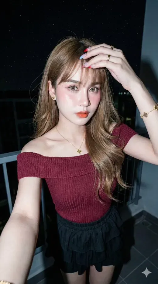 A Sweet Realistic Portrait of a Girl