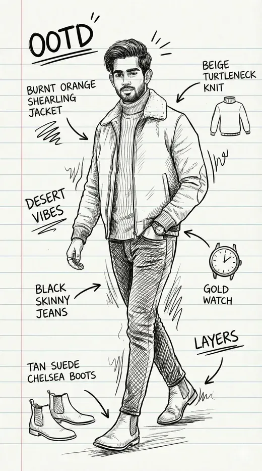 OOTD Hand-Drawn Graffiti Breakdown