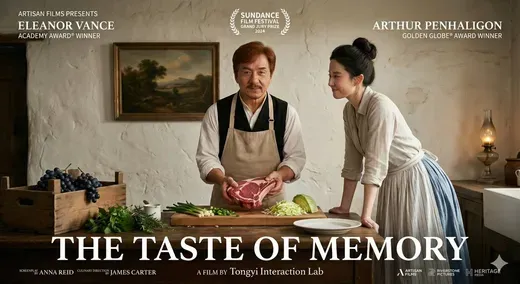 Fictional English Movie Poster - Taste of Memories