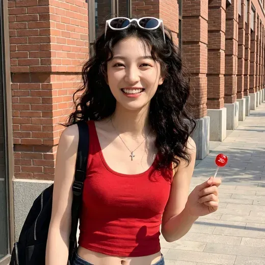 A High-Resolution Outdoor Full Body Photo