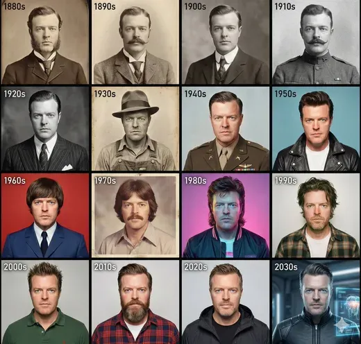 Create a 4x4 Grid in a Vintage Style