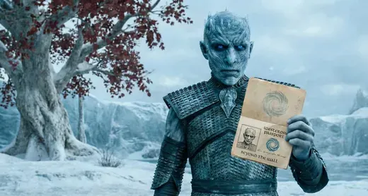 Game of Thrones Characters Holding Passports
