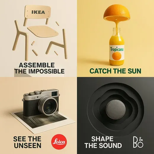 Surreal Minimalist Concept Ad