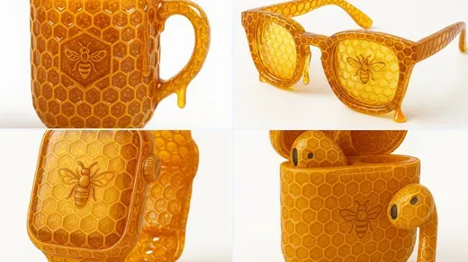 Transparent Honeycomb Deformation