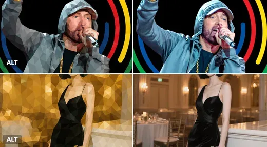 Convert Mosaic Style Photo