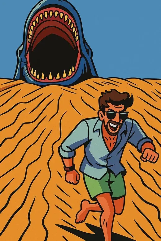 90s US Cartoon Stop-Motion Style Illustration