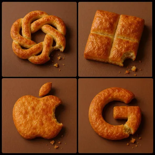 Partially Bitten Pastry