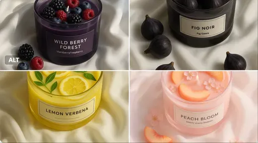 Fruit Candles