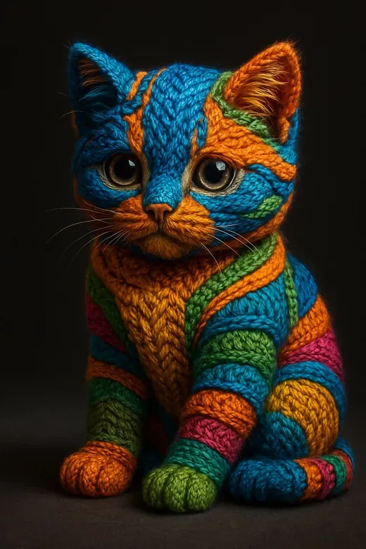 Colorful Knitting