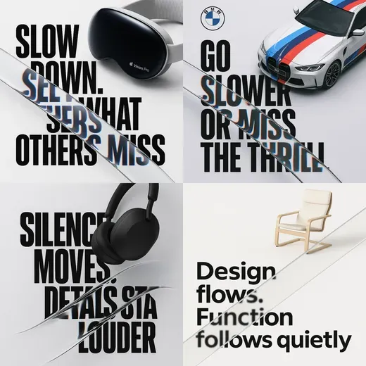 Glass Distortion Poster