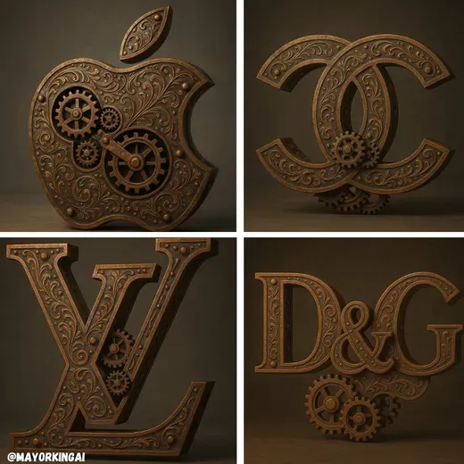 3D Steampunk Logo