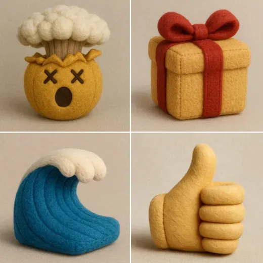 Plush Form Emojis