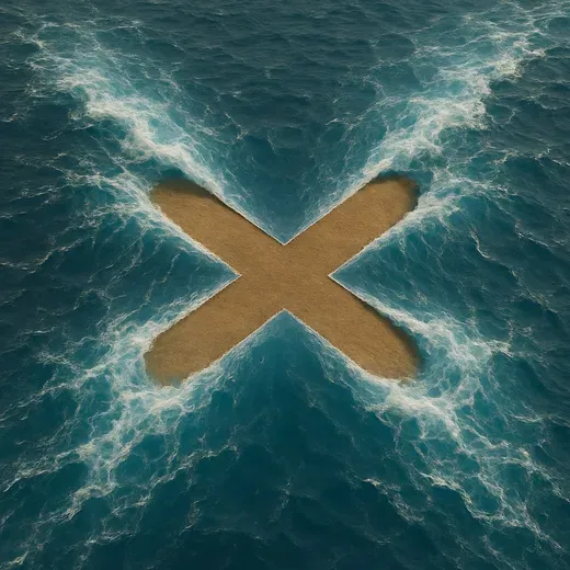 Surreal Ocean Pattern