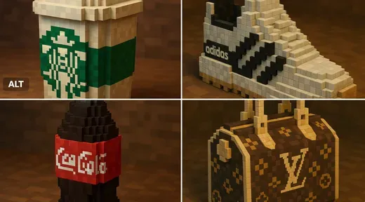 Brand Minecraft Style