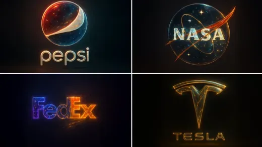 Golden Abstract Composite Style